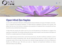 Tablet Screenshot of openmindzennaples.com